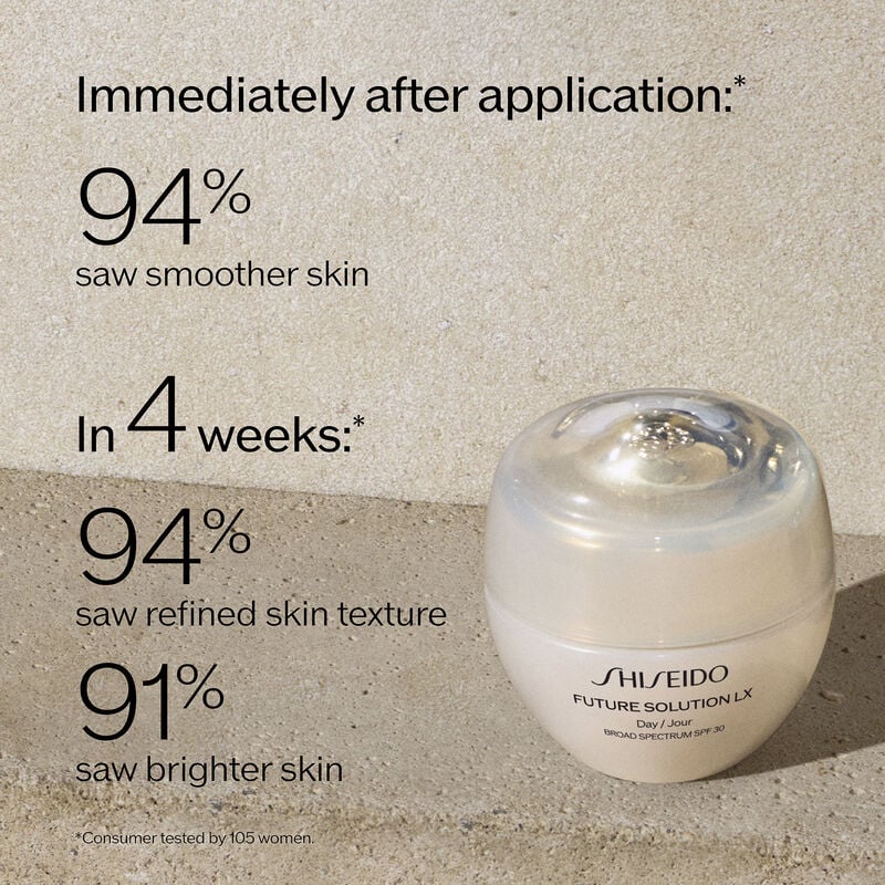 Future Solution LX Total Protective Cream SPF 30 Luxurious Anti-Aging Day Cream with SPF 30