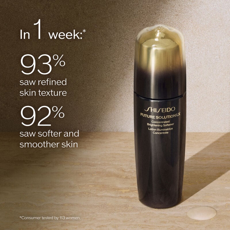 Future Solution LX Concentrated Brightening Softener Hydrating Softener Smooths and Clarifies
