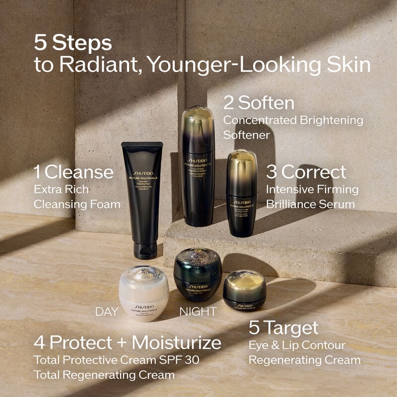 Future Solution LX Concentrated Brightening Softener Hydrating Softener Smooths and Clarifies